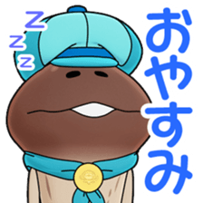 Nameko with Friends all over the World sticker #13379727