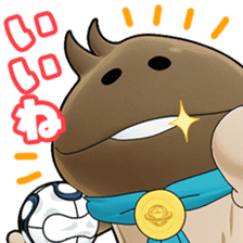Nameko with Friends all over the World sticker #13379743