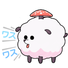 Nameko with Friends all over the World sticker #13379753