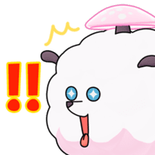 Nameko with Friends all over the World sticker #13379754