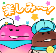 Nameko with Friends all over the World sticker #13379757
