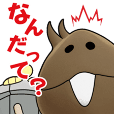 Nameko with Friends all over the World sticker #13379758