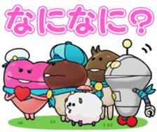 Nameko with Friends all over the World sticker #13379760