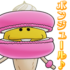 Nameko with Friends all over the World sticker #13379761