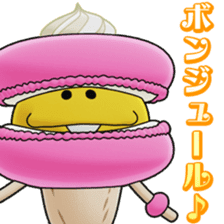 Nameko with Friends all over the World sticker #13379761