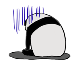 Super cute panda-kun sticker #13380218