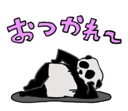 Super cute panda-kun sticker #13380228
