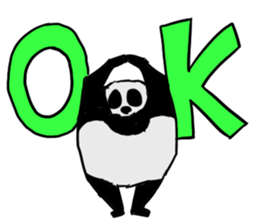 Super cute panda-kun sticker #13380230