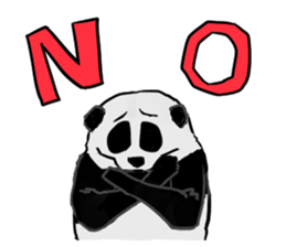 Super cute panda-kun sticker #13380231