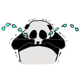 Super cute panda-kun sticker #13380238