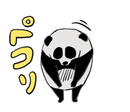 Super cute panda-kun sticker #13380244