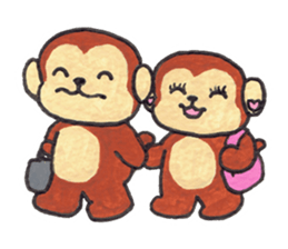 Saruru's daily sticker sticker #13380718