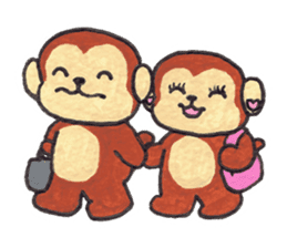 Saruru's daily sticker sticker #13380718