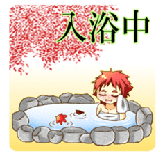 [For Fall] Akina-chan and mahuyu-chan sticker #13380904