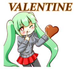 [For Fall] Akina-chan and mahuyu-chan sticker #13380933