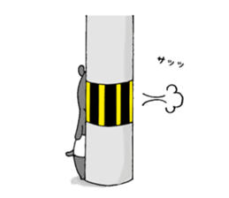 A day in the life of tapir. sticker #13380971