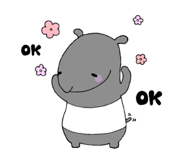 A day in the life of tapir. sticker #13380978