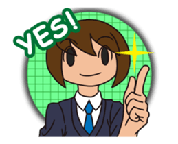 JP High school boy Animated sticker #13381448