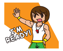 JP High school boy Animated sticker #13381450