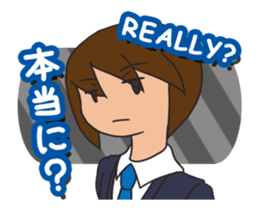 JP High school boy Animated sticker #13381468