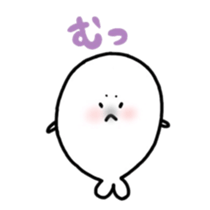 Young Phoca largha Sticker sticker #13381726