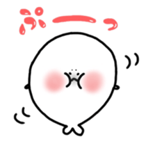 Young Phoca largha Sticker sticker #13381727