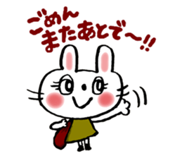 Sticker of the Usagichan! sticker #13382192