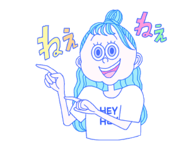 cutie's talking 4 sticker #13382343