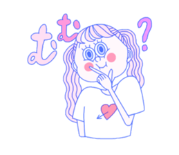 cutie's talking 4 sticker #13382353