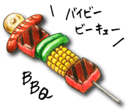 Meat dish Sticker sticker #13382771