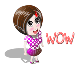 girl's pink the serie sticker #13382834