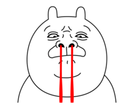 Move! Purupuru Rabbit sticker #13383027