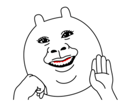 Move! Purupuru Rabbit sticker #13383045