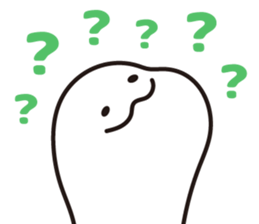 Drooping eyes dolphin sticker #13383254