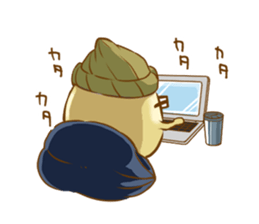 Gyoza-chan sticker #13383784