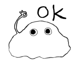 rice cake"mochi" sticker #13383798