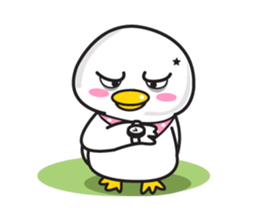 cute somchay duck sticker #13384219