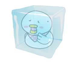 cute somchay duck sticker #13384226