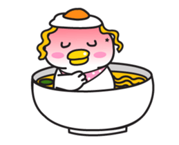 cute somchay duck sticker #13384231
