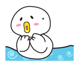 cute somchay duck sticker #13384235