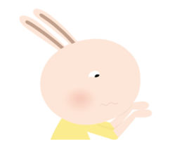 BunnyFunny Come back is real sticker #13384511