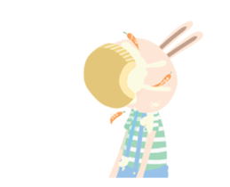 BunnyFunny Come back is real sticker #13384515