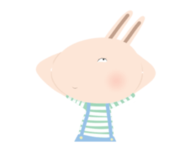 BunnyFunny Come back is real sticker #13384518