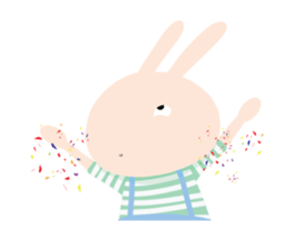 BunnyFunny Come back is real sticker #13384519