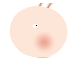 BunnyFunny Come back is real sticker #13384522