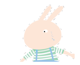 BunnyFunny Come back is real sticker #13384523