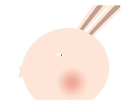 BunnyFunny Come back is real sticker #13384525