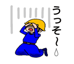 Daily life of the construction worker2 sticker #13385272