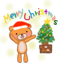 Sticker for New Year's. 2017 sticker #13385662