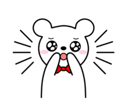 Bow Tie Bear Animated sticker #13385736